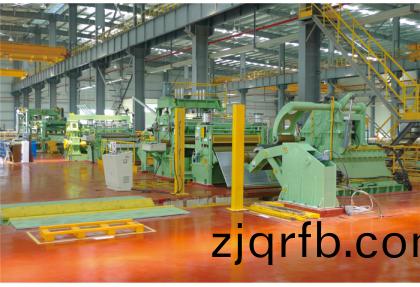 Automatic rotary shear machine line